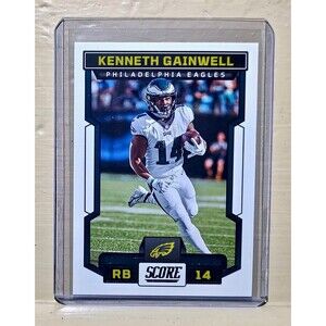 Kenneth Gainwell 2023 Panini NFL #246 Score Football Card Philadelphia Eagles